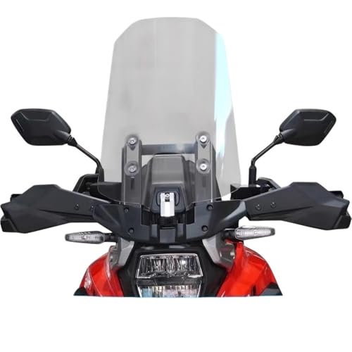 Pare-brise moto v-strom 1050 idéal pour le confort des longs voyages sur autoroute