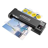 SINCHI ラミネーター A3対応｜75～250μm対応｜4本ローラー｜30～40秒高速起動｜A4約38秒の高速ラミネート｜LEDタッチパネル・厚さに応じて調整可能｜詰まり防止レバー・自動オフ機能｜100μmフィルム10枚＆クリーニングペーパー付き｜学校 家庭 業務用・写真や文書の保存にも最適