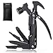 HIYOUNG Geschenke für Männer Multifunktionswerkzeug Hammer, 12 in 1 Handwerker Hammer, Vatertagsgeschenk, Multitool Camping, Mit Messer, Säge, Geeignet für Camping/Reparaturen/Wandern