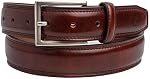 Vince Camuto Ceinture homme , Double point de détail , Véritable ceinture en cuir