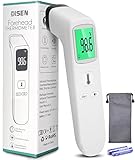 Non-Contact Thermometer for Adults and Kid,No Touch Infrared Forehead Thermometer for Fever, Smart Temperature Gun Reading Detection on Forehead