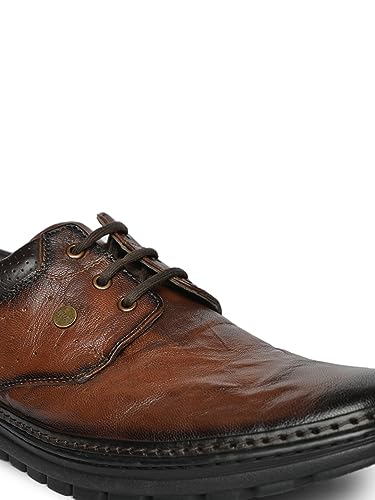 Image of Buckaroo SHERCA Genuine Crumbald Leather Casual Shoes for Mens