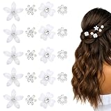 【Pince a Cheveux】Offrez ces épingles à cheveux de mariage aux femmes ou aux filles pour des occasions spéciales comme un anniversaire, Noël ou la Saint-Valentin. Leur design raffiné et leur excellente qualité en font un cadeau idéal pour les amateurs d'accessoires pour cheveux.