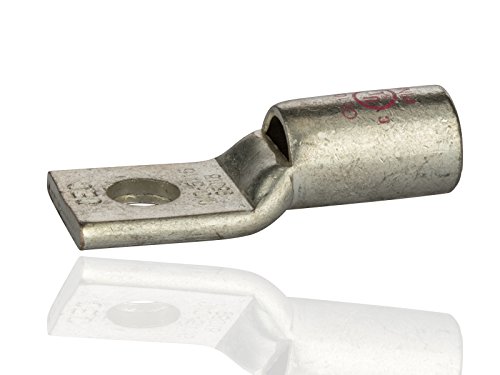 NSI GL1056 Series GL Compression Peep Hole Copper Lug, One Hole NEMA, 5/16