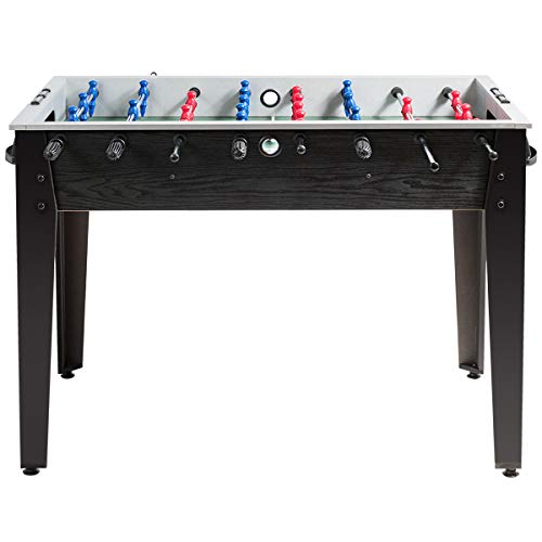 Giantex Foosball Table, Wooden Soccer Table Game W/Footballs, Suit For 4 Players, Competition Size Table Football For Kids, Adults, Football Table For Game Room, Arcades (48 Inch, Black) #TOP7