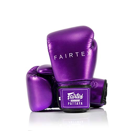 Fairtex Metallic Boxing Gloves (Purple Mettalic, 12oz)