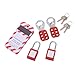 Yosoo Health Gear Lockout Tagout Kit, Electrical Kit Tag Hasp Safety Padlock Set for Industrial Chemical Electric Power