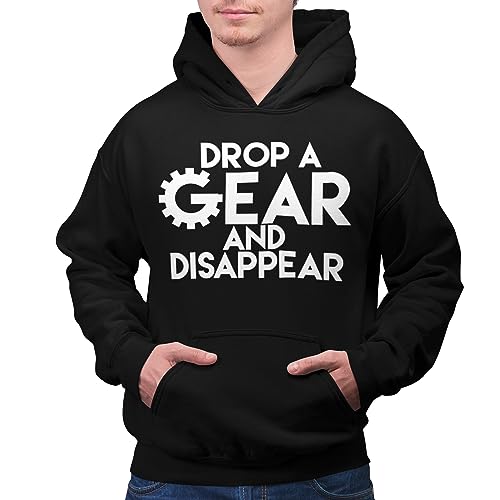 STYLN Long Sleeve Hooded Sweatshirt | Adult Unisex Automotive Enthusiasts Car Truck Bike Racing Funny Hoodie Sweatshirt