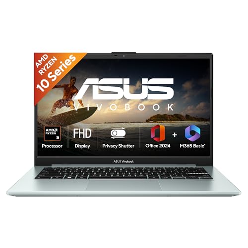 ASUS Vivobook Go 14 (2026),AMD Ryzen 3 30 Processor,AMD Radeon iGPU,8GB RAM,512GB SSD,FHD,14' (35.5 cm),Windows 11,M365...