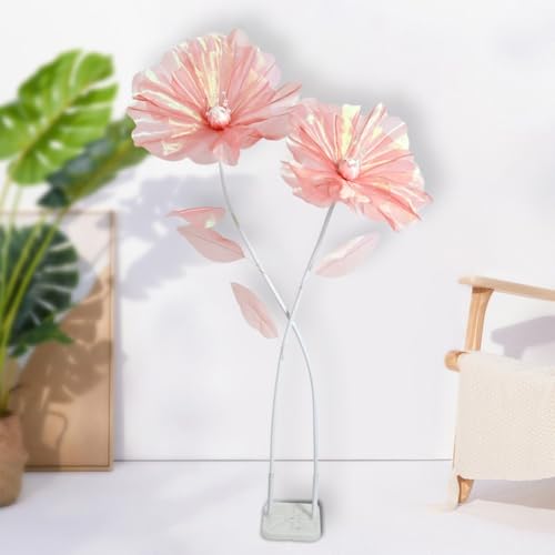 Accesorios de gasa artificial de 150 cm para centros de mesa elegantes 4