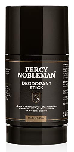 Percy Nobleman Natural Deodorant Stick - Signature Scented Men's Deodorant with Aloe Vera and Witch Hazel Blend. Aluminium Free 75ml - Image 3