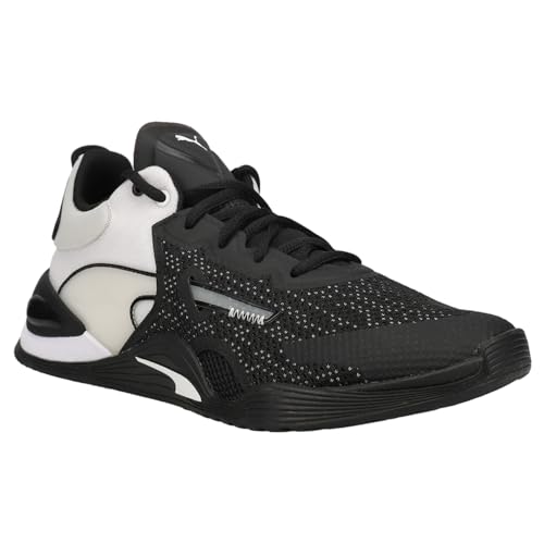 PUMA PUMA Women's FUSE Sneaker, Puma Black-Puma White, 7