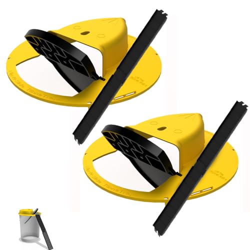 RinneTraps - Flip N Slide Bucket Lid Mouse Trap...