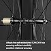 ICAN AERO 38 Disc 1336g Carbon Disc Road Bike Wheelset 21mm Inner Width 700C Sapim CX-Ray Spokes Shiman0 10/11 Speed