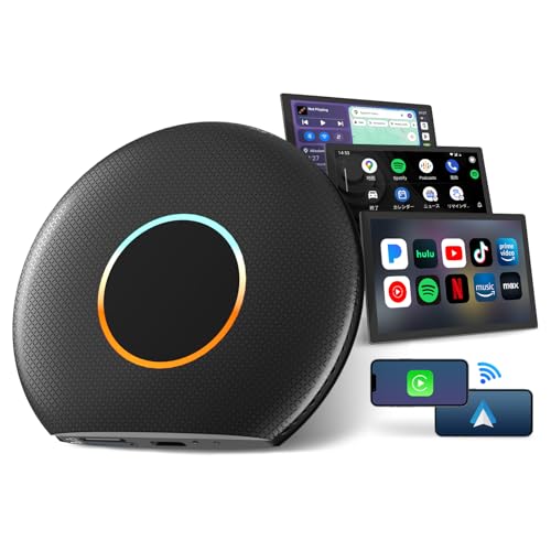 yzCB6 AI Box 2025Nai {bNX J[vC| Android 13 | CX CarPlay & Android Auto Ή | ChatGPT |GPS | AvRǉ (Google PlayΉ)