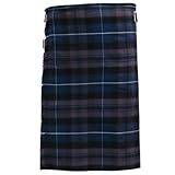 3 Riemen aus echtem Leder Tartanista - Herren Deluxe-Kilt - 7,3 m (8 Yard) Stoff - 454 g (16 oz) Stoffgewicht - Honour Of Scotland - Taille (Nabelhöhe) 111,8cm (44“), Länge 61cm (24“)