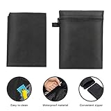 Barbecue Cover, Heavy Duty BBQ Cover, 210D Oxford Fabric Round Outdoor BBQ Grill Cover, Waterproof Windproof Rip-Proof and UV Resistant BBQ Cover (77x90cm) - Image 7