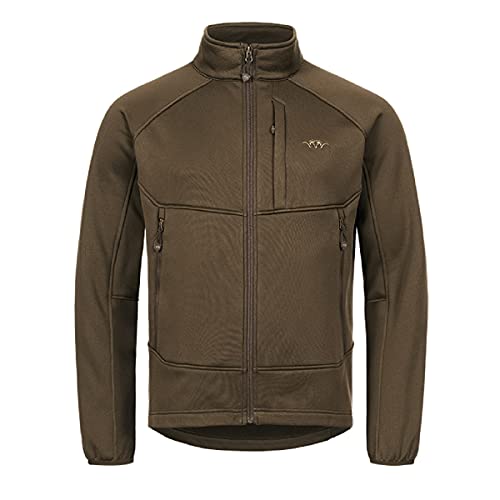 Foto von Blaser Fleecejacke Kuno Braun - Jagdjacke Fleece langarm - Allroundjacke für die Jagd mit Brusttasche, Größe:M