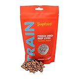Freeze-Dried Training Treats for Dogs, 450 Treats Per Bag, Low Calorie, The Perfect High Value Training Reward (Comes in Beef Liver & Sweet Potato) (Liver)