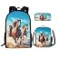 Blue Seaside Horses