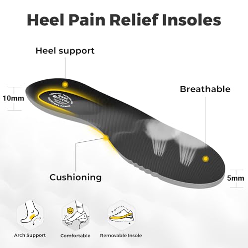 FitVille Extra Wide Sneakers for Men with Wide Toe Box Lightweight Running Shoes for Diabetic Men, Flat Feet, Heel Pain & Plantar Fasciitis Relief4