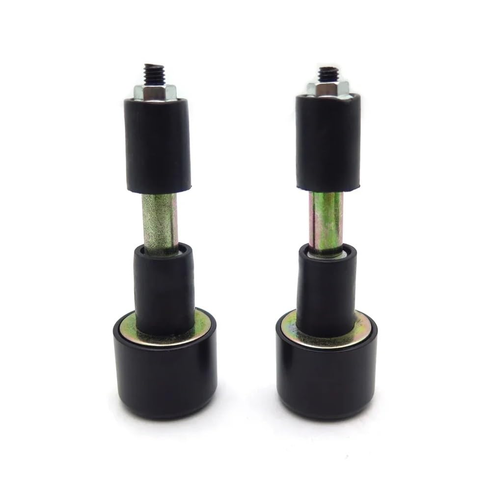 2 Tapones para Manillar De Motocicleta CNC De 7/8" Y 22 Mm, Tapas De Extremo Antivibración, Color Negro. Tapón Manillar
