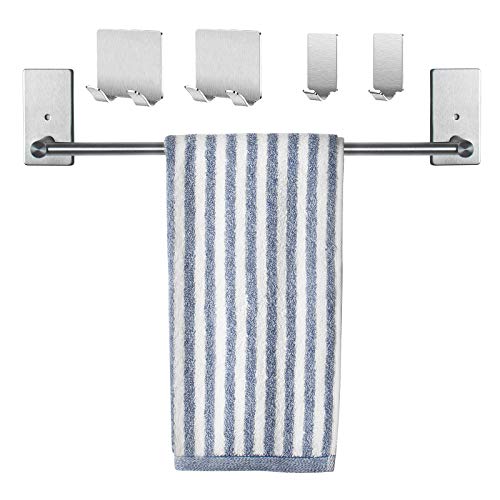 Add a Stylish Touch to Your Bathroom with Siyzda's Self-Adhesive Towel Bar
