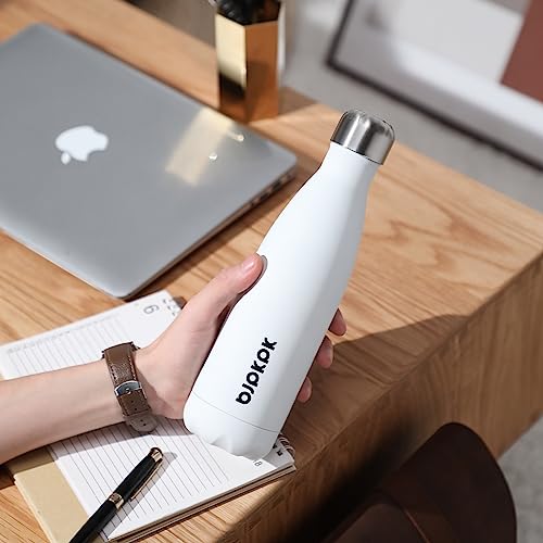 Image of BJPKPK 25 oz Insulated Water Bottle, Stainless Steel Flask, Leak Proof