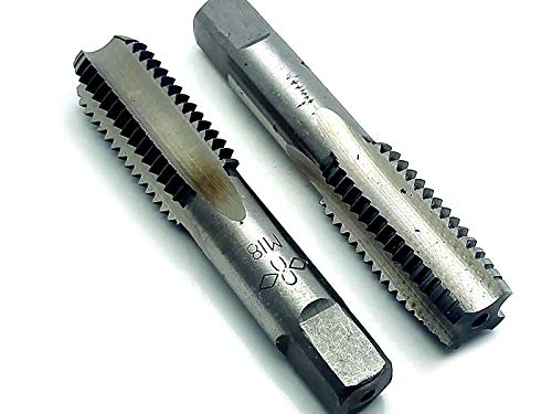 HSS 18mm x 2.5 Metric Taper and Plug Tap Right Hand Thread M18 x 2.5mm Pitch