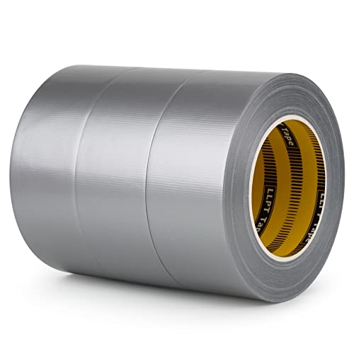 LLPT Duct Tape Industrial Grade 3 Pack 2" x 35 Yards Each Roll, Silver