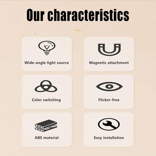 image for Generic 4PCS Rechargeable Smart LED Motion Sensor Ambient Light, Motio