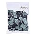 Eboot 100 Pieces Adhesive Cable Wire Clips Strong Cord Clips Wire Holders Cable Cord Straps Management Clamps Tie Holder for The Wall, Under Desk, Car, Office and Home