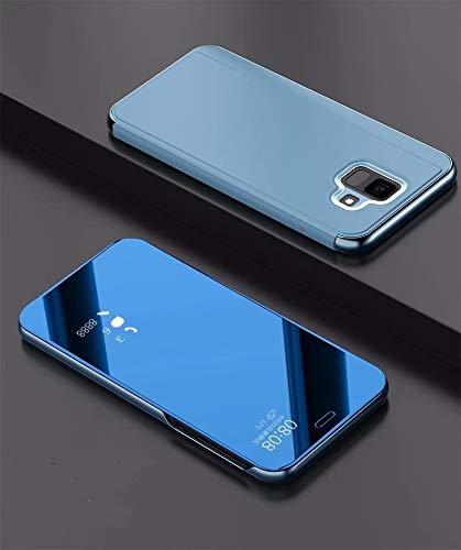 Étui en cuir Xiaomi Pocophone F1 anti-rayures avec miroir de poche et support de visionnage