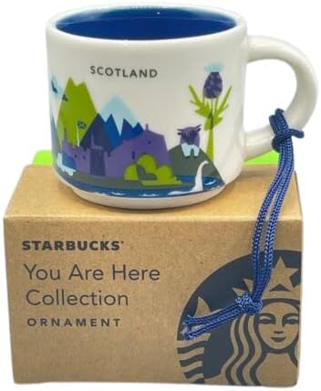 Starbucks You are Here Collection Scotland Espresso Cup / Ornament