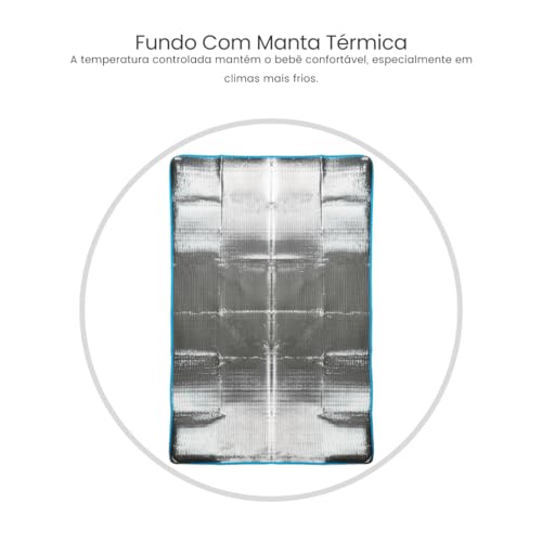 Tapete Atividades Infantil Bebê Dobrável Térmico Colorido Portátil (120x180)