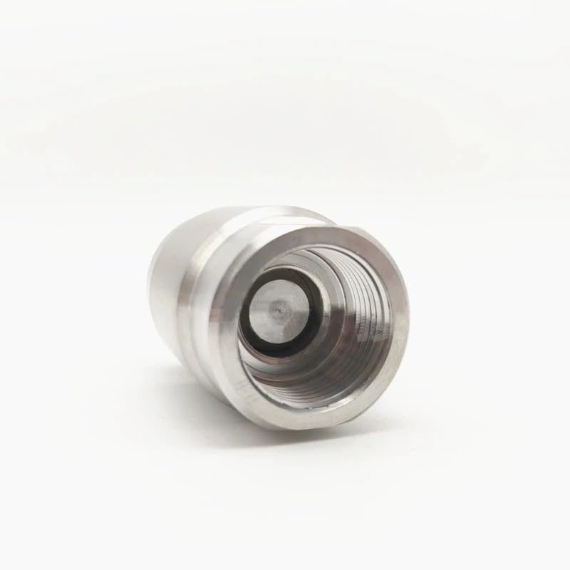 1PC 304 in acciaio inox ad alta pressione One Way valvola 1-0,2 "6.4Mpa filettatura maschio valvola di ritegno