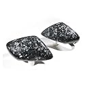 Für Porsche Für 992 911 J1 Taycan 2019-2023 Rückspiegelabdeckung Dry Carbon Fiber Ersatz Rückspiegel Seitenschalenkappe Clip-On Typ