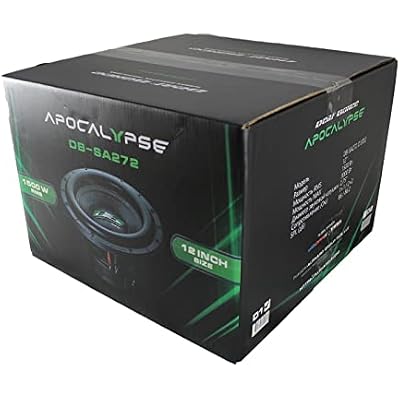 Deaf Bonce Apocalypse DB-SA272 12 1-Ohm 3000W Subwoofer
