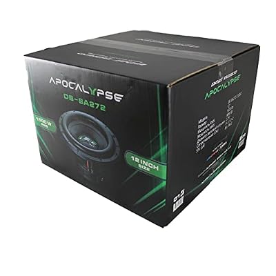 Deaf Bonce Apocalypse DB-SA272 12 1-Ohm 3000W Subwoofer
