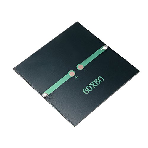 Uxcell 5Pcs 2V 160Ma Poly Mini Solar Cell Panel Module Diy For Phone Light Toys Charger 60Mm X 60Mm #TOP3