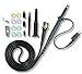 Cal Test Electronics GE1521SA Passive Voltage Oscilloscope Probe with 10 Mohm Input Impedance and BNC Connector, 150 MHz Bandwidth, 2.3 ns Risetime