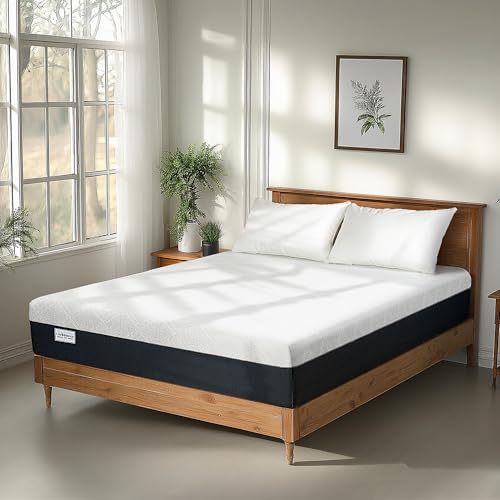 Queen Bed Mattress, 12 Inch Cooling Gel Memory Foam