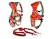 MDXONE Kids ski Trainer Child ski Harness with Rope and Absorb bungees