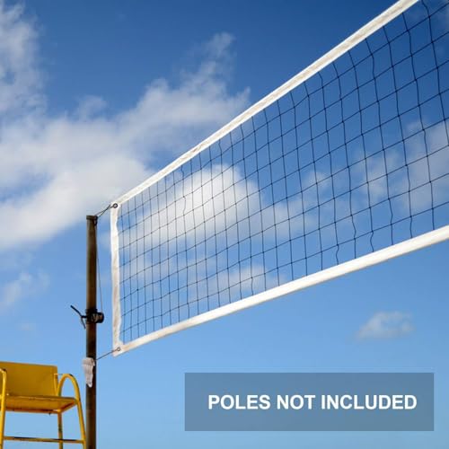 Filet de volley-ball d'extérieur pour remplacer un filet usé 9,8m - 4
