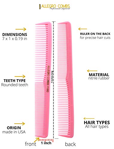 Set de 4 Peines Allegro Combs 400 Multicolor miniatura 2