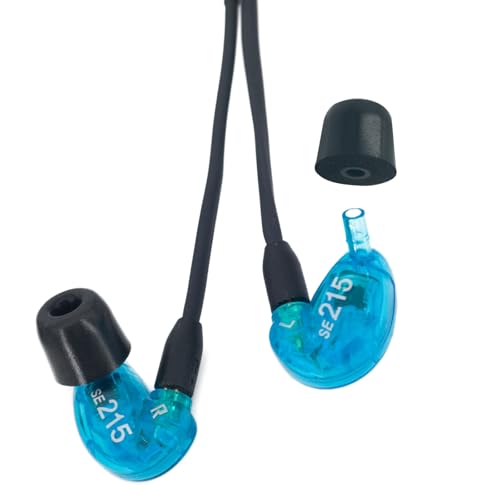 Klowcok 低反発素材イヤーチップ 交換用 Shure PRO SE215 SE425 SE535 SE846 Aonic4 Aonic5 イヤホン用 ノイズアイソレーション (3ペア ブラック) (Sサイズ)