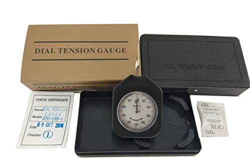 Vtsyiqi 100G Gram Tension Meter Dial Tension Gauge With 100G Gram Gauge Force Meter #TOP2