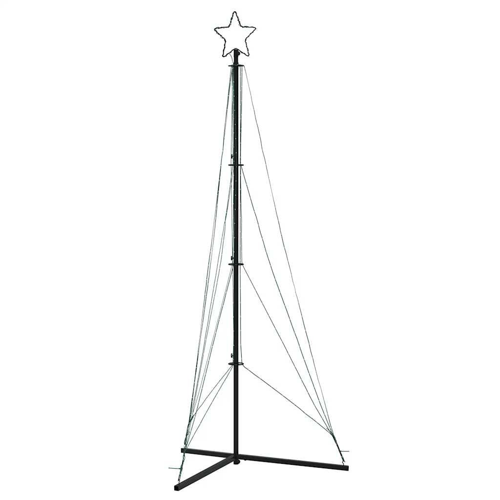 ShGaxin Weihnachtsbaum-Beleuchtung 483 LEDs Kaltweiß 240 cm, Weihnachtsbaum, Baum Außen, Christbaumlichterketten, Christbaum Außen - 4016413