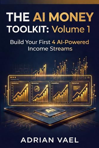 The AI Money Toolkit, Volume 1: Freelancing, Digital Products, Content Creation & E-Commerce — From Zero to $50K/Month with AI (Names all 4 streams + ... (The AI Toolkit Professional Series)
