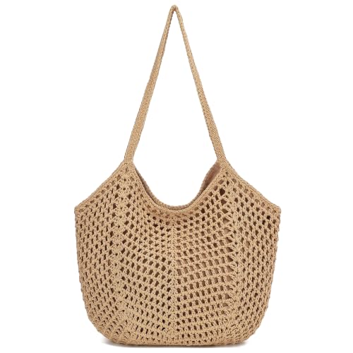 Bolso Tote de Crochet para Mujer Para Verano y Playa miniatura 1